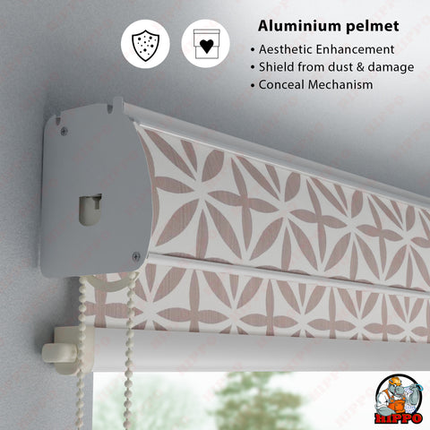 HIPPO Premium Indoor Printed Blackout Blinds