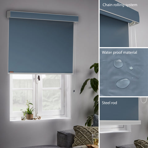 Hippo 100% Blackout Roller Blinds: UV Protection, Waterproof – HIPPO