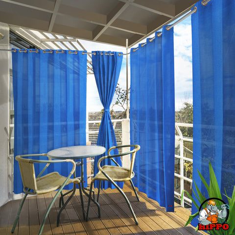 HIPPO Outdoor Balcony Eyelet Curtain