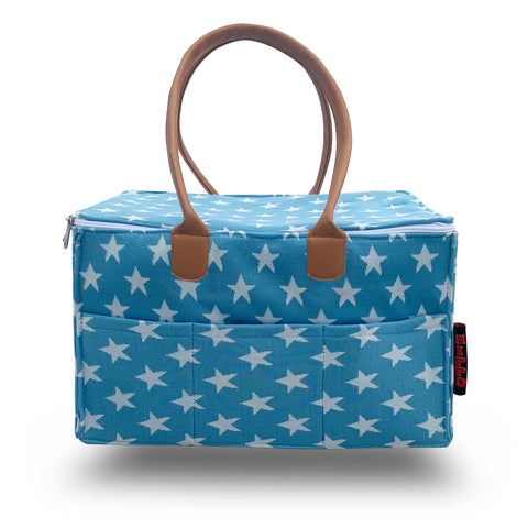 HIPPO Designer Diaper Caddy Bag with LID