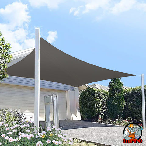 HIPPO 230 GSM Rectangle Sun Shade Sail