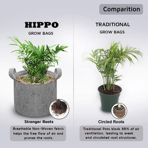 HIPPO Outdoor Grow Bags