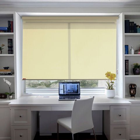 HIPPO Solid Semi Blackout Blind For Windows