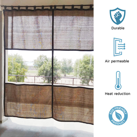 HIPPO HDPE & PVC See Through Outdoor Curtain