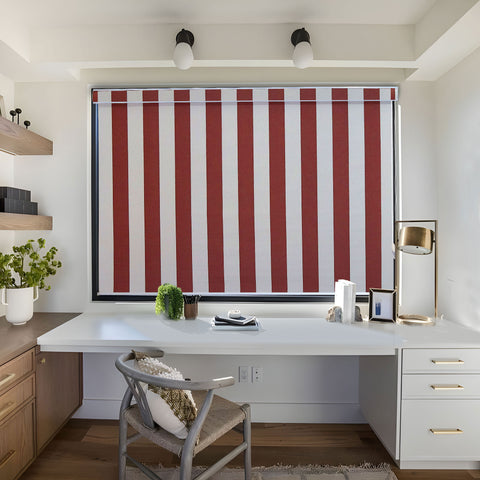 HIPPO Stripe Blackout Roller Blind for Windows
