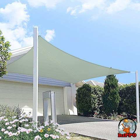 HIPPO 230 GSM Rectangle Sun Shade Sail