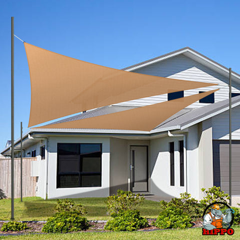 HIPPO 180 GSM Car Parking Triangle Shade Sail